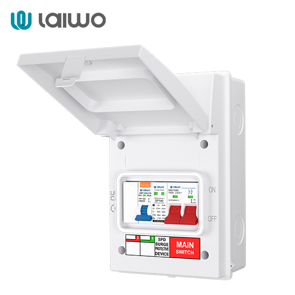 /white 5Way IP65 AL EV Charging Unit Surface Mounted-wosomelec